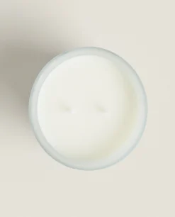 (350 G) White Powdery Scented Candle