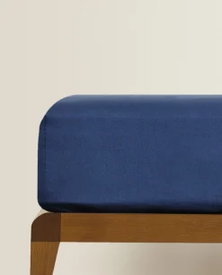 (140 Gsm) Linen Fitted Sheet