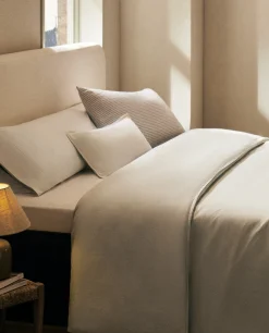 (140 Gsm) Washed Linen Duvet Cover