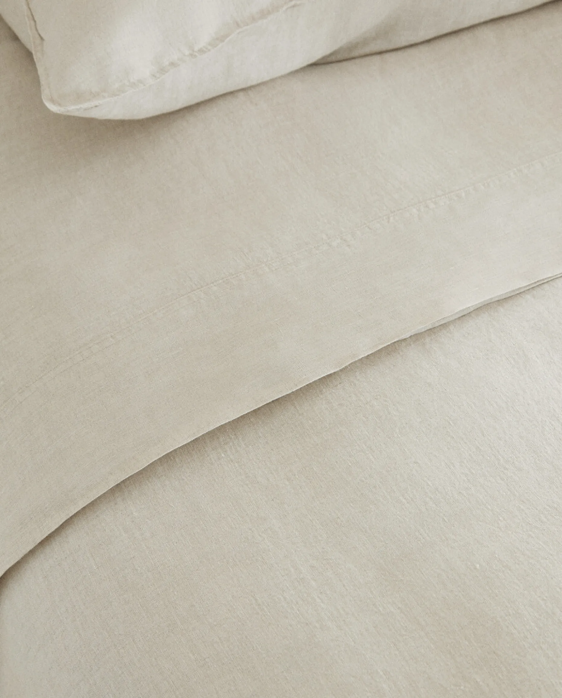 (160 Gsm) Washed Linen Duvet Cover