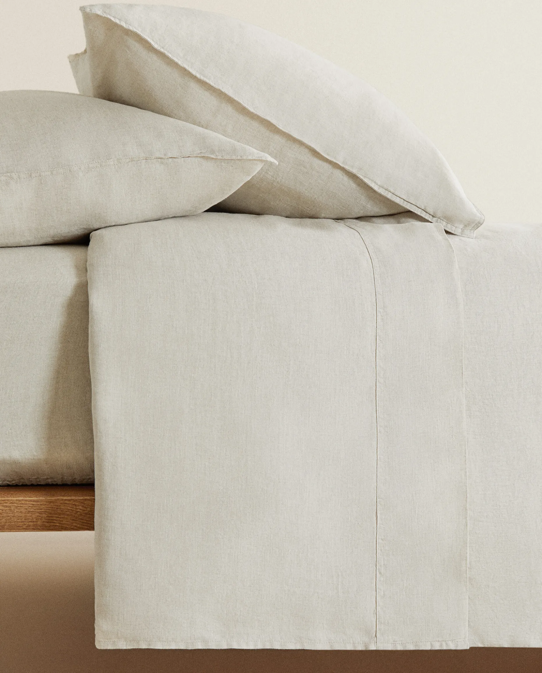 (160 Gsm) Washed Linen Duvet Cover
