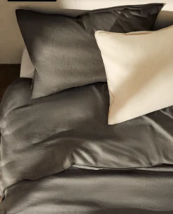 (140 Gsm) Washed Linen Duvet Cover