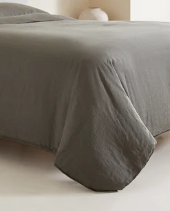 (140 Gsm) Washed Linen Duvet Cover