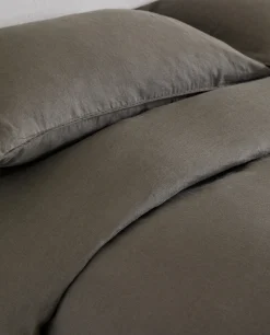 (140 Gsm) Washed Linen Fitted Sheet