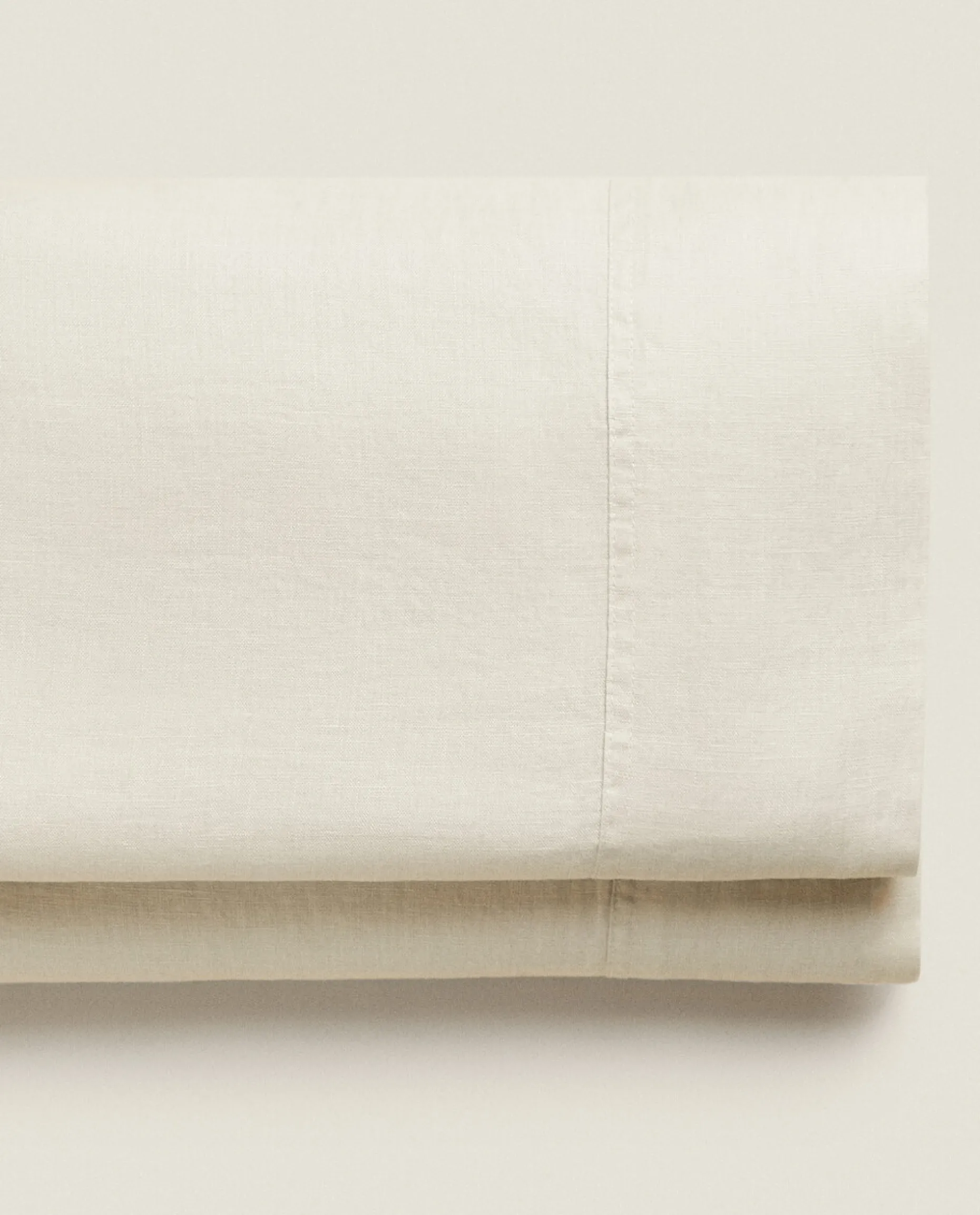 (140 Gsm) Washed Linen Flat Sheet