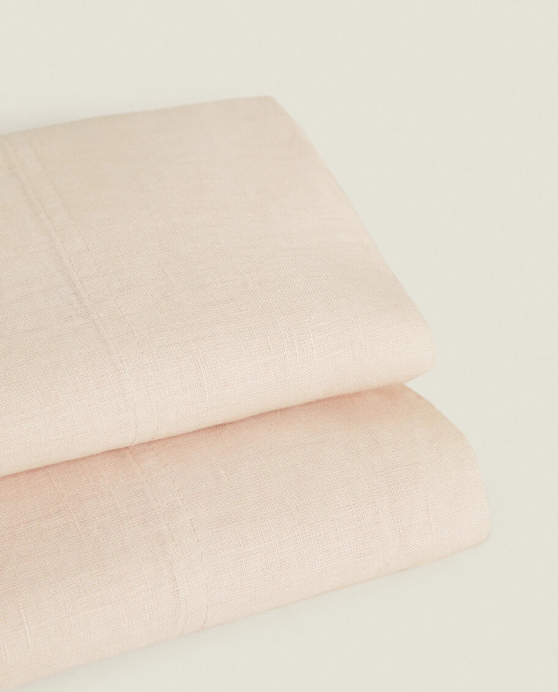 (140 Gsm) Washed Linen Flat Sheet