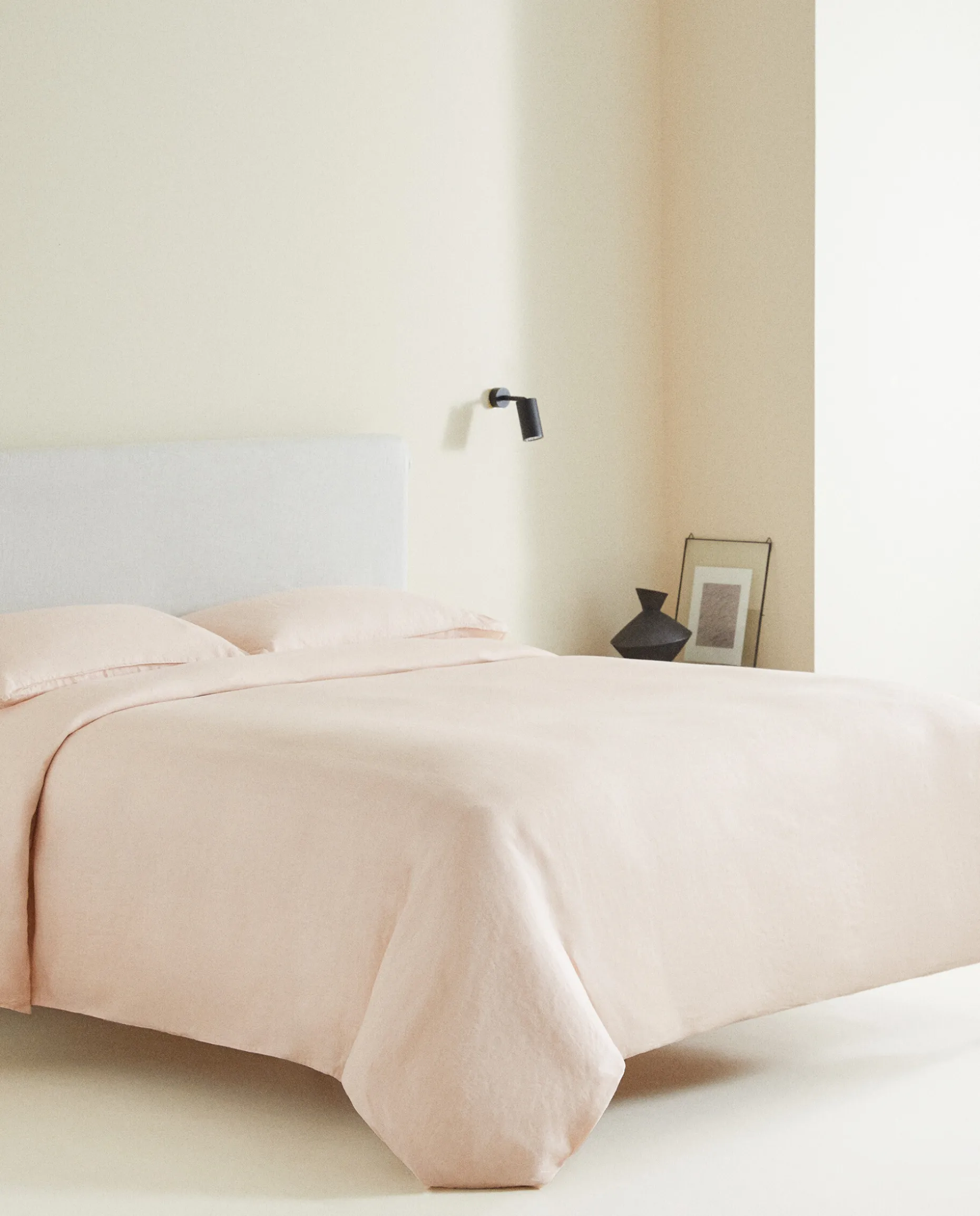 (140 Gsm) Washed Linen Flat Sheet