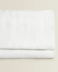 (160 Gsm) Washed Linen Flat Sheet