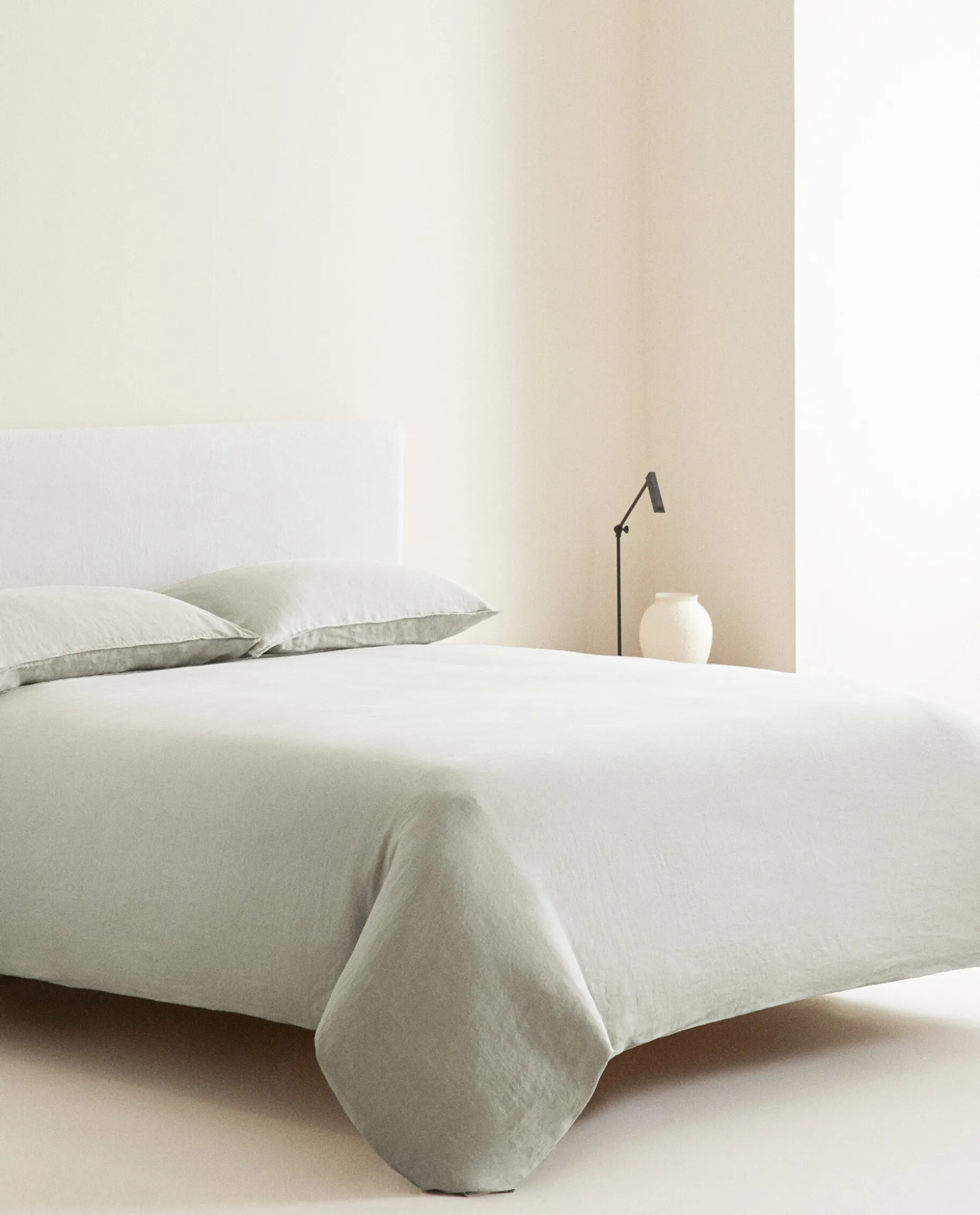 (140 Gsm) Washed Linen Flat Sheet