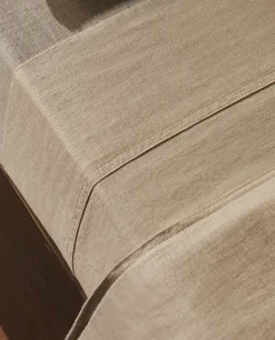 (160 Gsm) Washed Linen Flat Sheet
