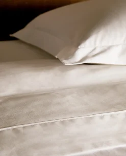(180 Thread Count) Cotton Percale Flat Sheet