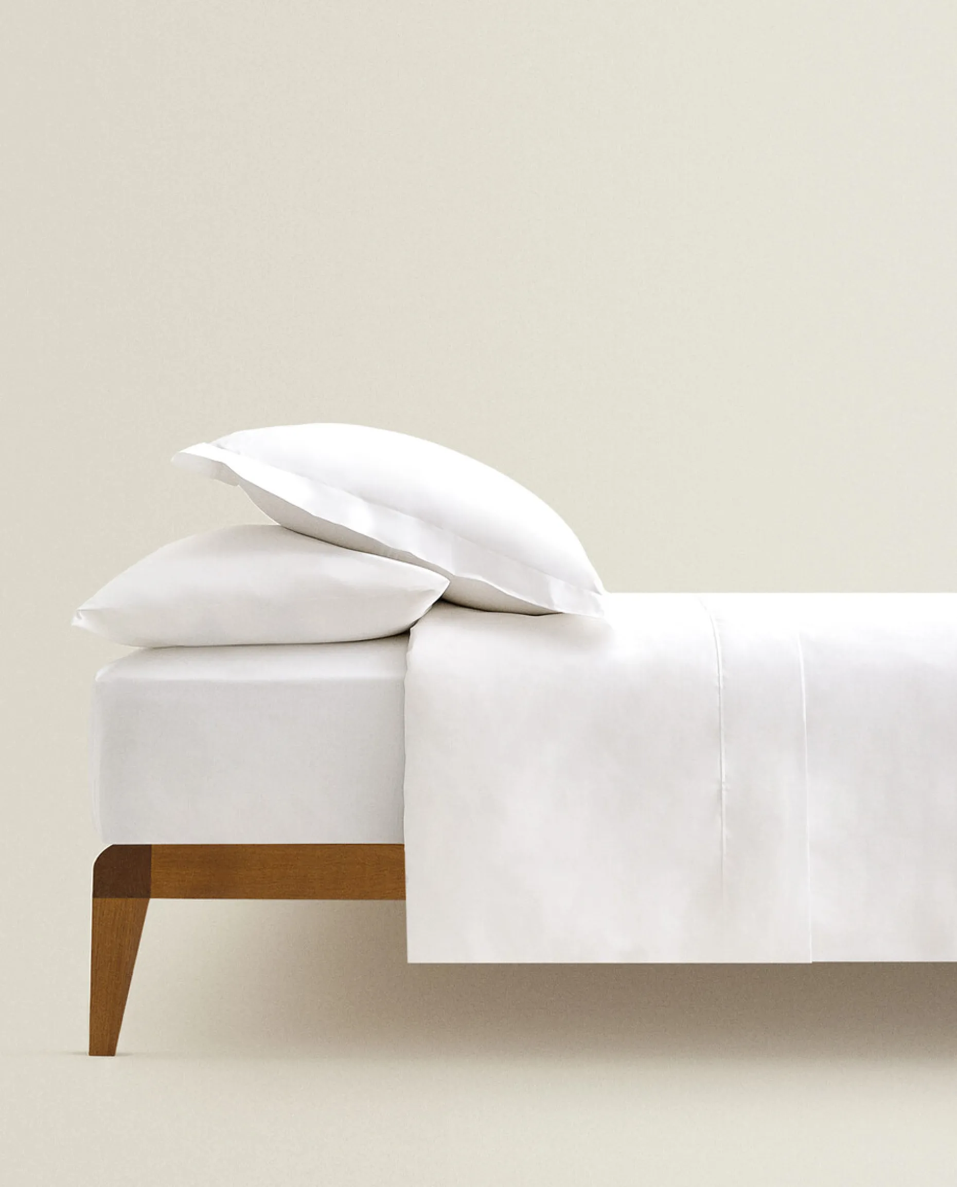 (180 Thread Count) Cotton Percale Fitted Sheet