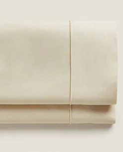 (300 Thread Count) Cotton Percale Flat Sheet