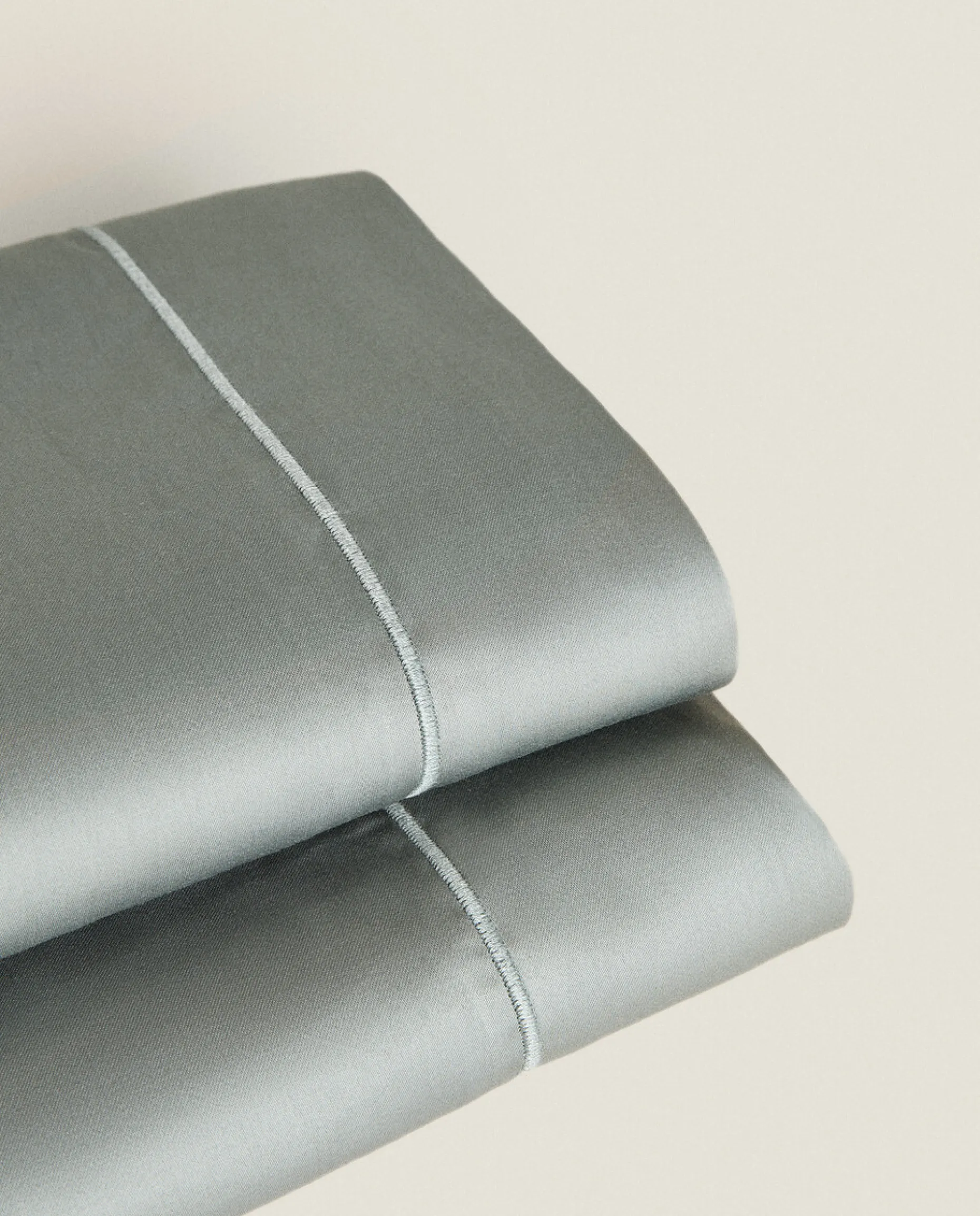 (300 Thread Count) Cotton Sateen Flat Sheet