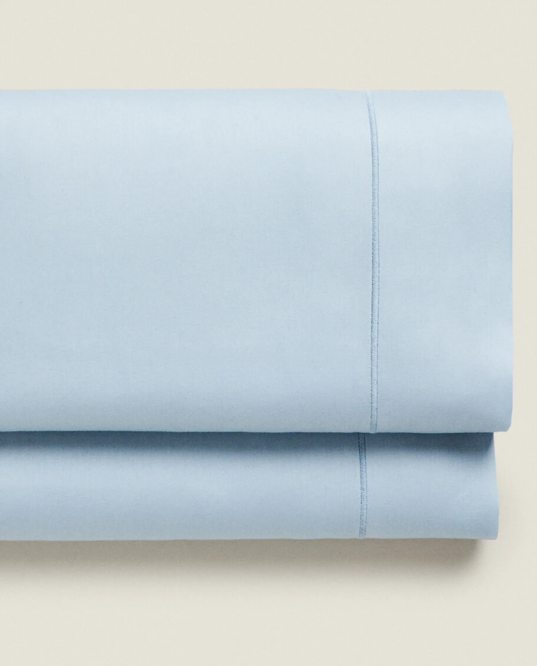(300 Thread Count) Cotton Sateen Flat Sheet