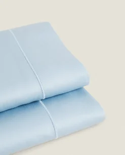 (300 Thread Count) Cotton Sateen Flat Sheet