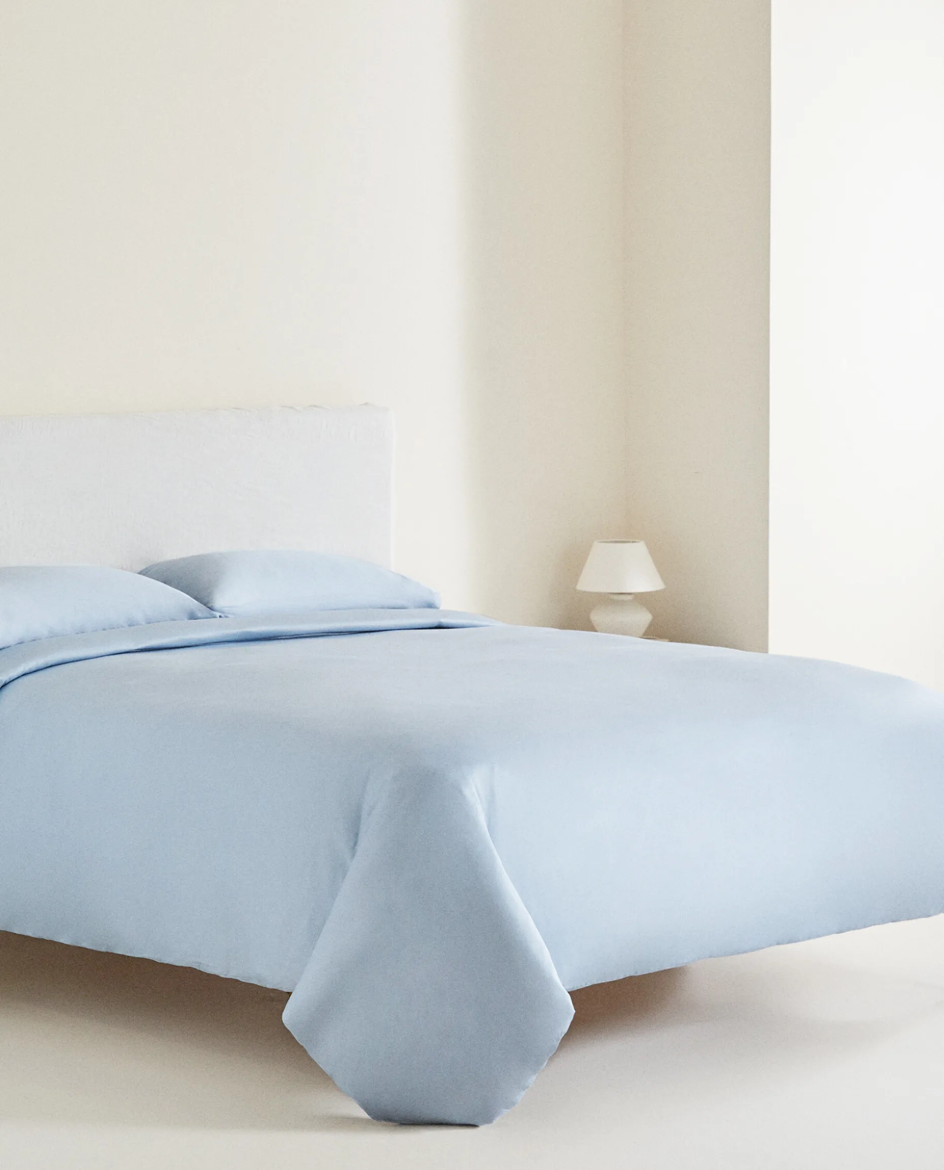 (300 Thread Count) Cotton Sateen Flat Sheet