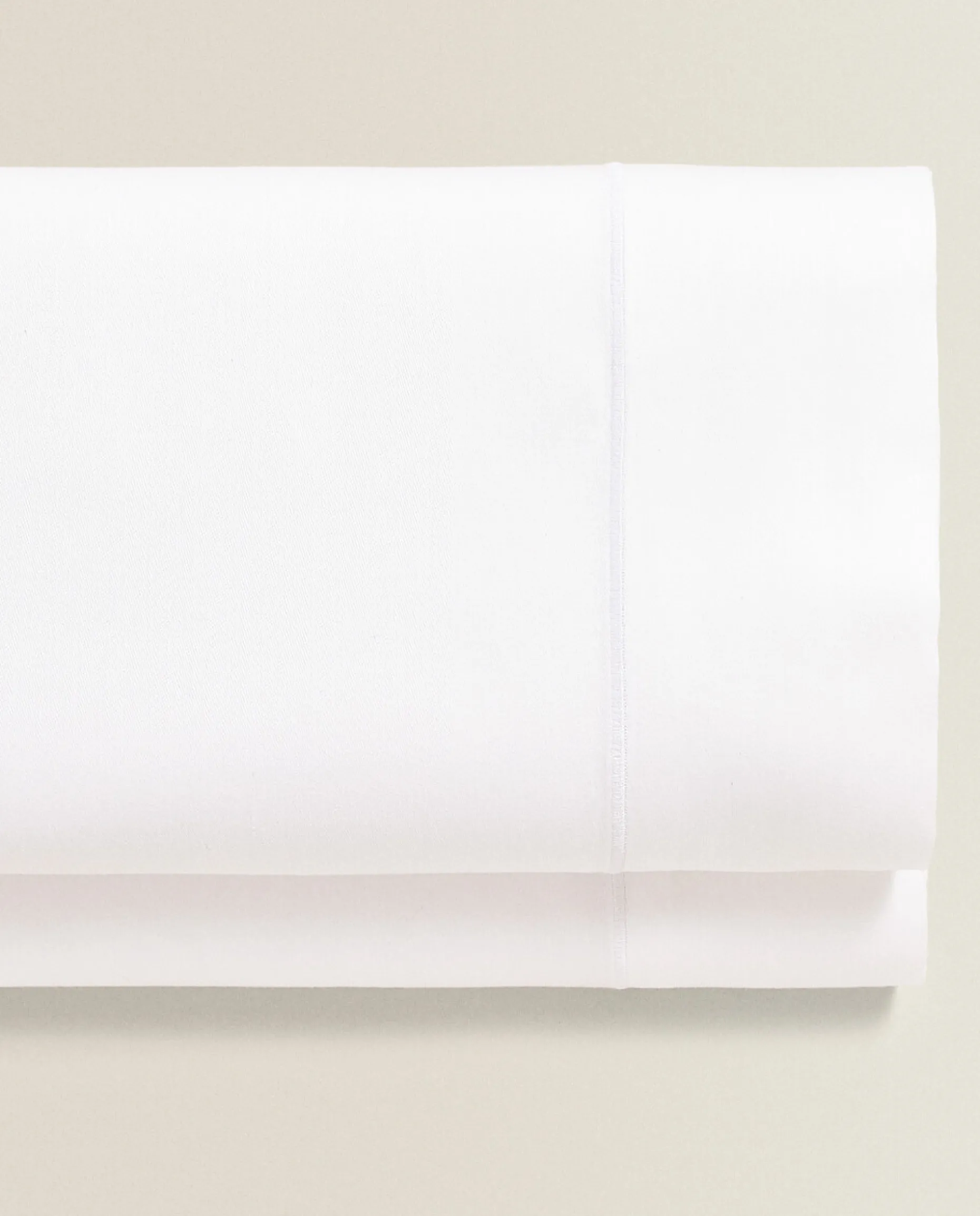 (300 Thread Count) Cotton Sateen Flat Sheet