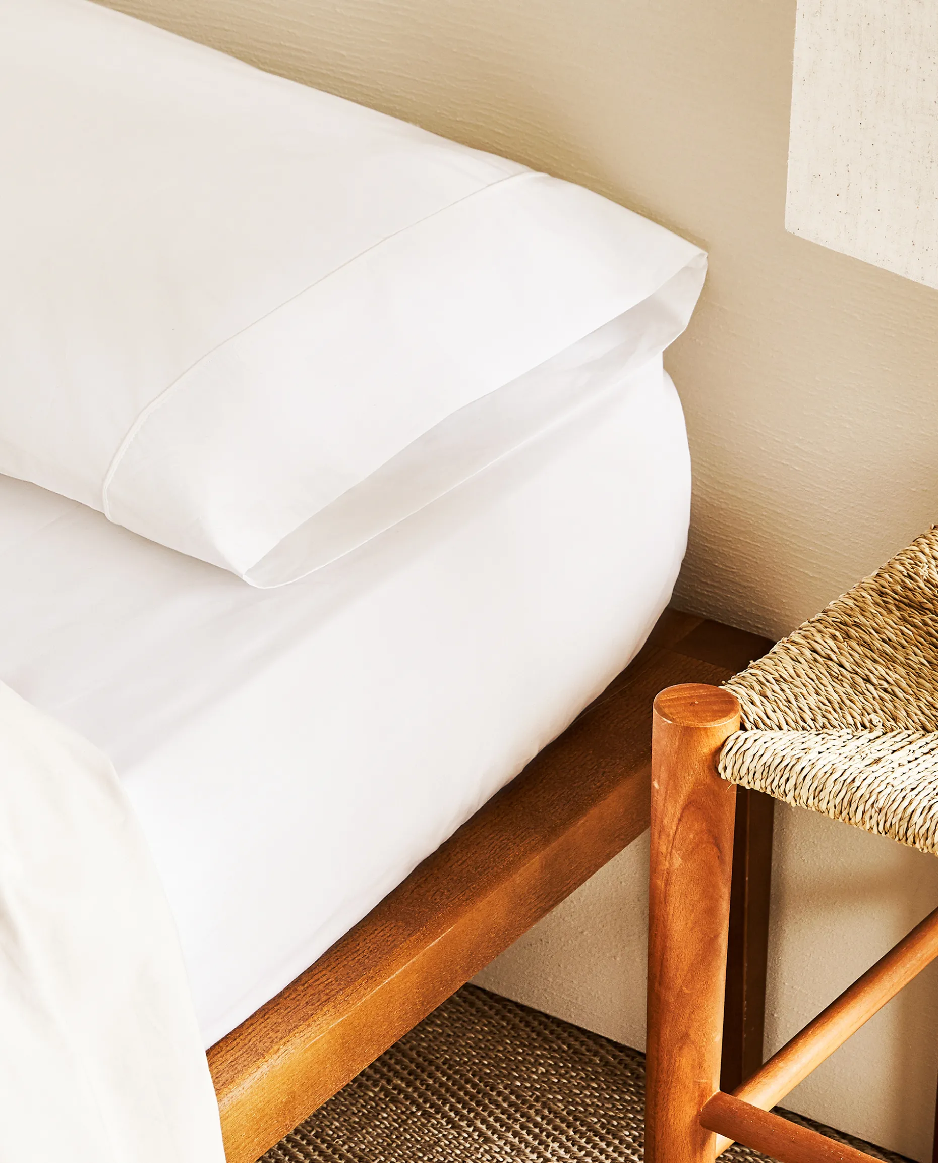 (300 Thread Count) Percale Fitted Sheet