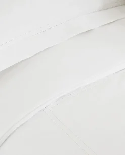 (500 Thread Count) Sateen Duvet Cover With Double Hemstitching