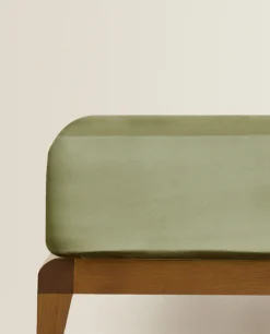 (300 Thread Count) Sateen Fitted Sheet