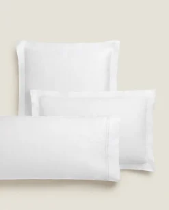 (500 Thread Count) Sateen Pillowcase With Double Hemstitching