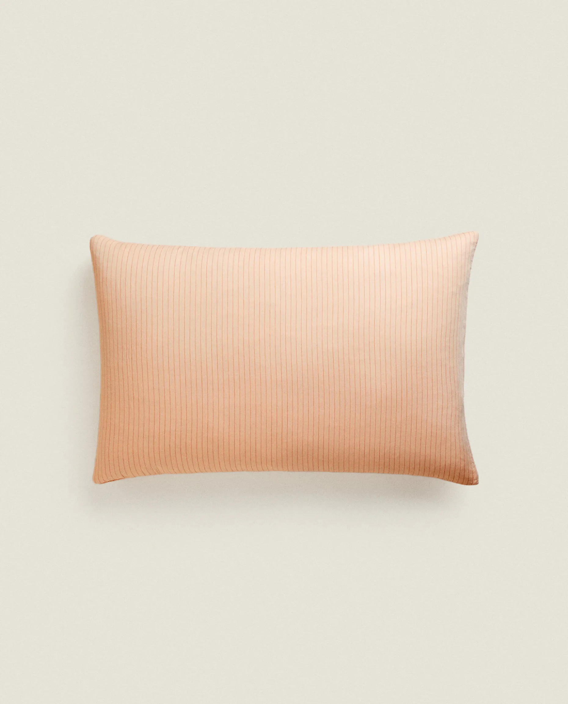 (300 Thread Count) Striped Washed Sateen Pillowcase