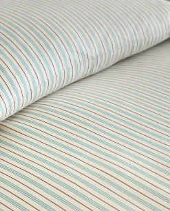 (300 Thread Count) Striped Washed Sateen Duvet Cover