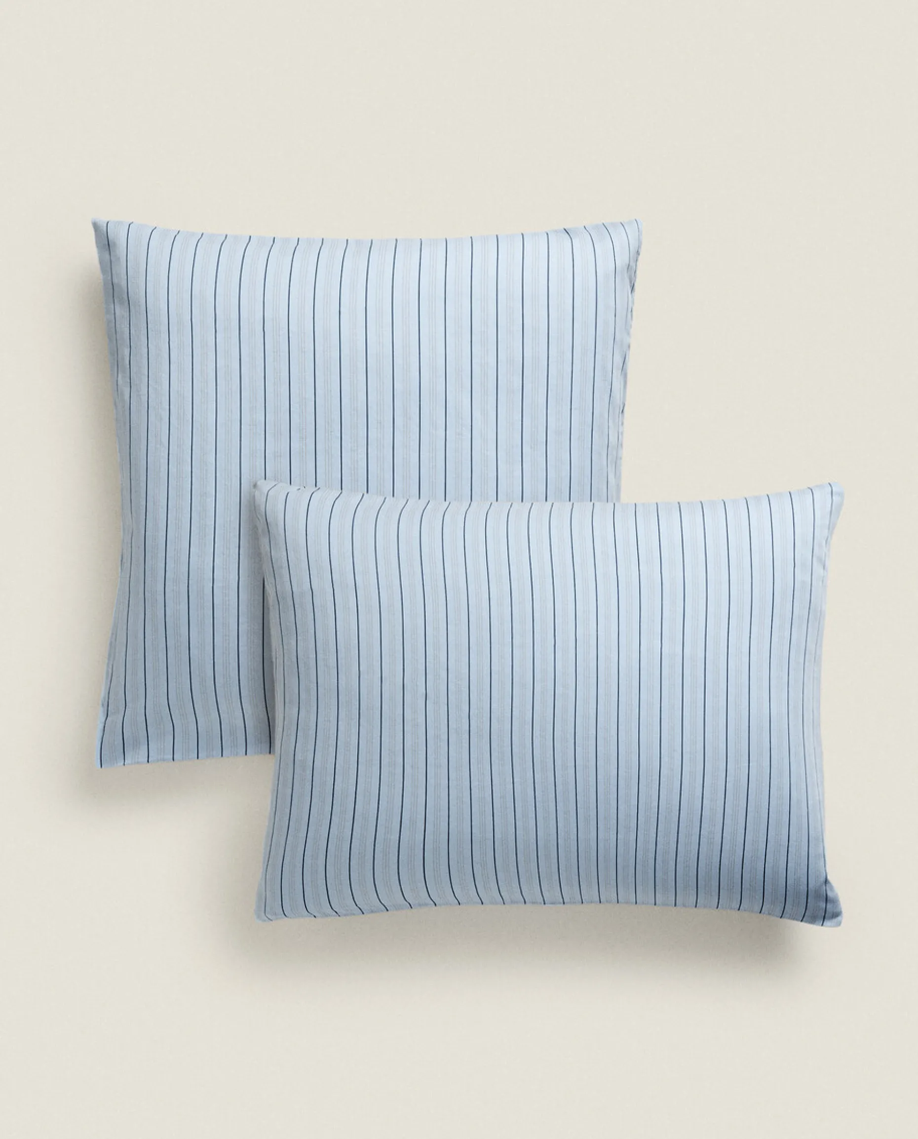 (300 Thread Count) Striped Washed Sateen Pillowcase