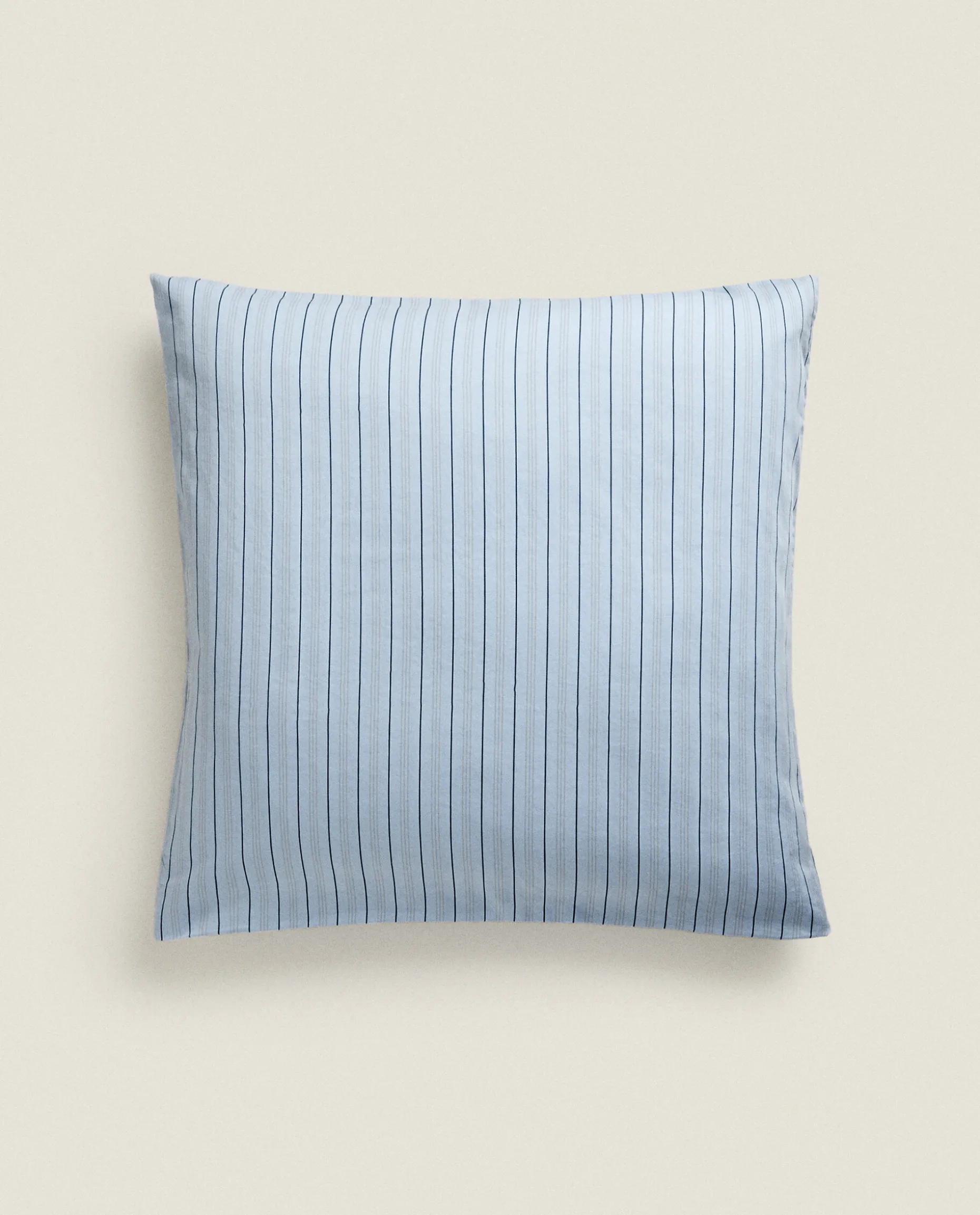 (300 Thread Count) Striped Washed Sateen Pillowcase