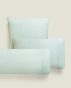 (300 Thread Count) Washed Sateen Pillowcase