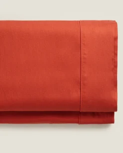 (300 Thread Count) Washed Sateen Flat Sheet