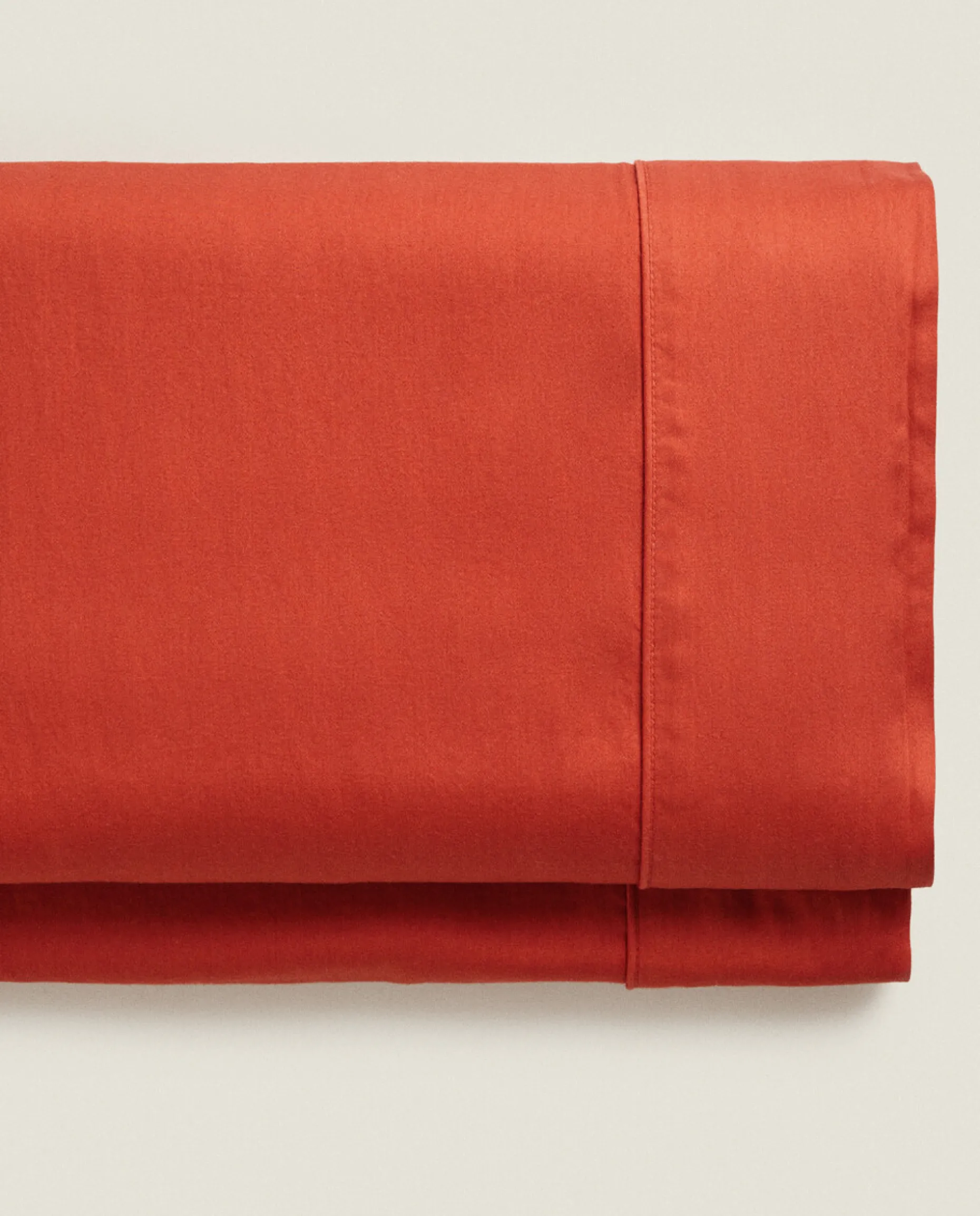 (300 Thread Count) Washed Sateen Flat Sheet