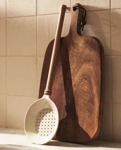 Acacia Slotted Spoon