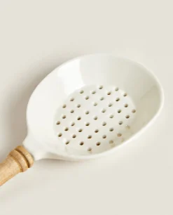 Acacia Slotted Spoon
