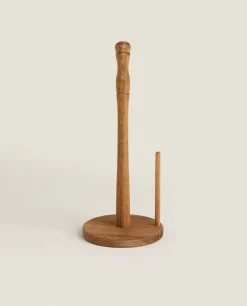 Acacia Wood Roll Holder