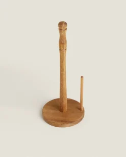 Acacia Wood Roll Holder