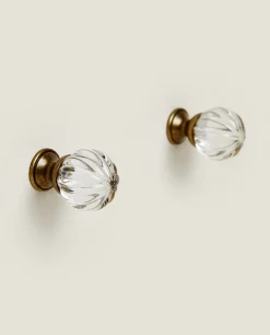 Acrylic Door Knob (Pack Of 2)