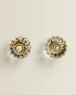 Acrylic Flower Door Knob (Pack Of 2)