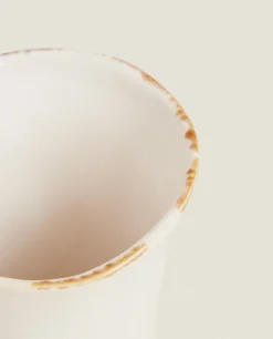 Antique Finish Ceramic Tumbler