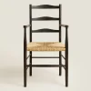 Ash And Seagrass Chair With Arm Rests