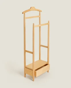 Ash Wood Valet Stand