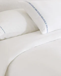 Bedspread With Backstitching