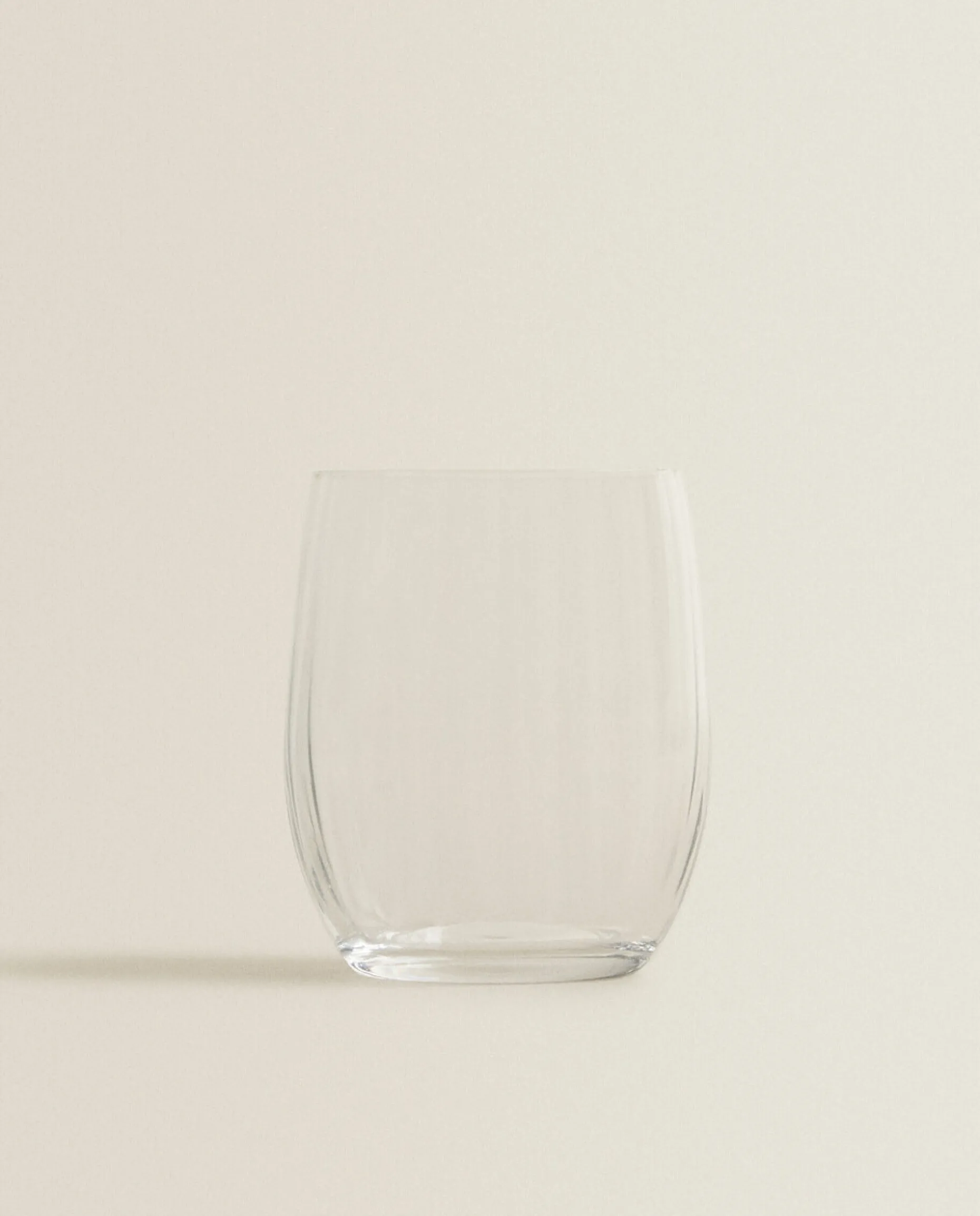 Bohemia Crystal Tumbler With Lines