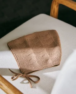 Bonnet With Openwork