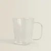 Borosilicate Glass Mug With Lines