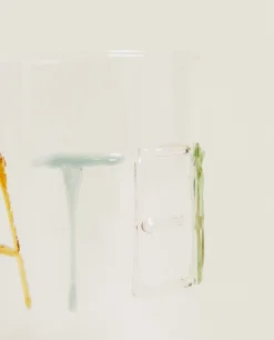Borosilicate Glass Tumbler With Letters