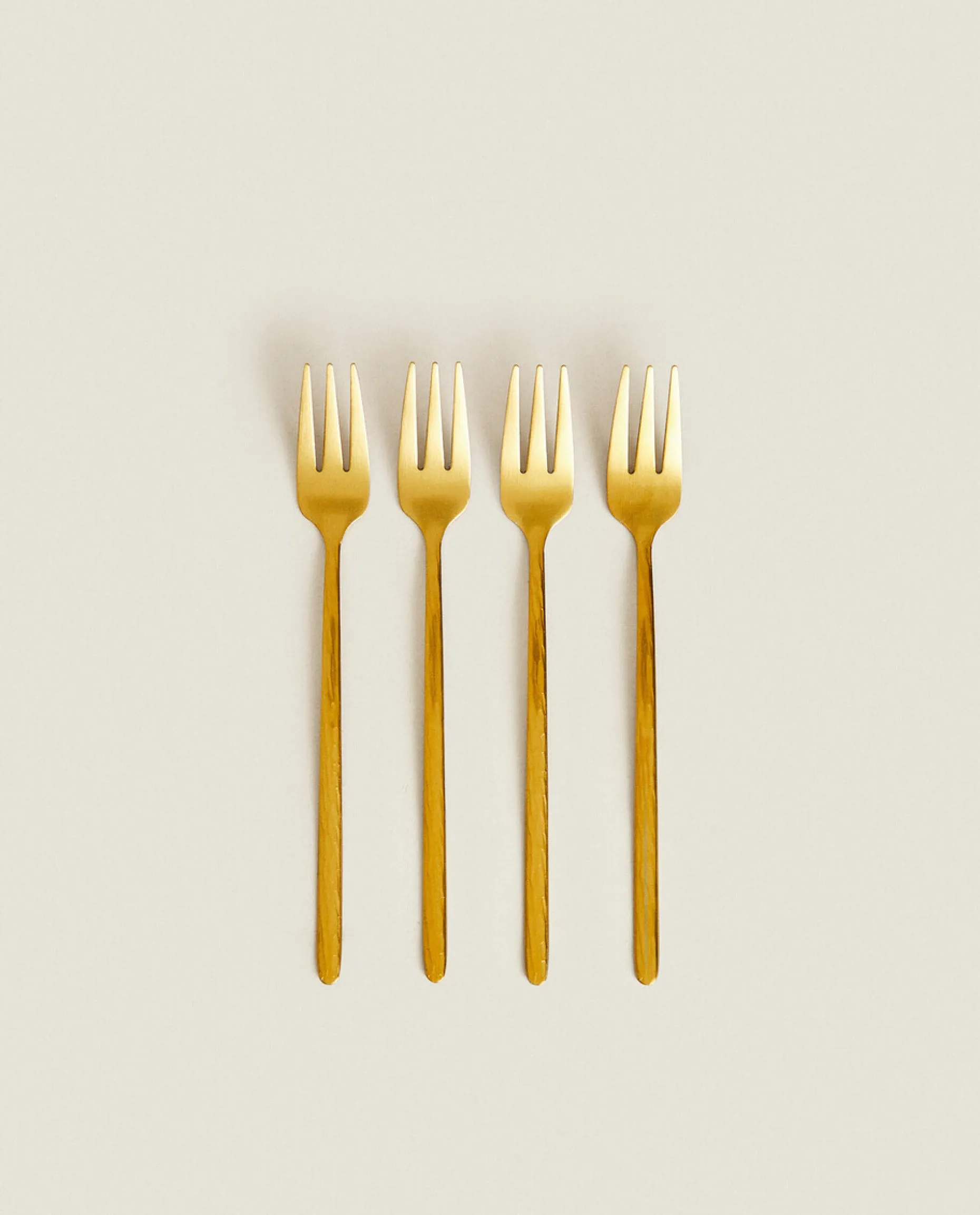 Box 4 Brunch Forks With Hammered Handle