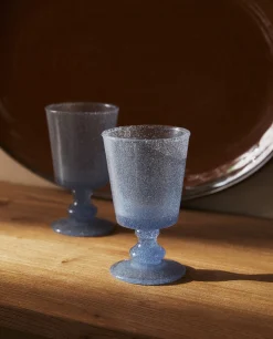 Bubble-Effect Wine Glass