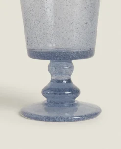 Bubble-Effect Wine Glass